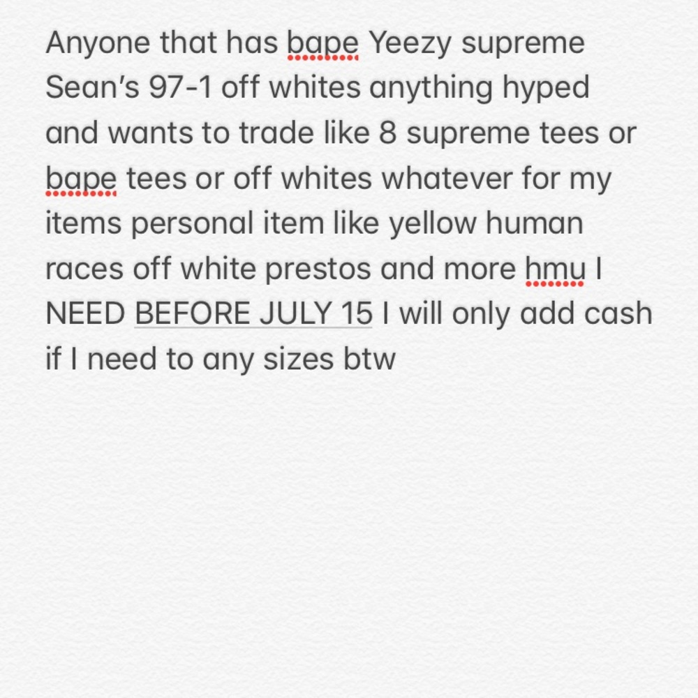Pls HMU ASAP